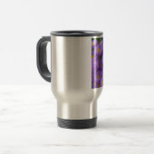 Mug De Voyage Fleur Pourpre (Devant gauche)