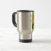 Mug De Voyage fleurie plante rose (Devant gauche)