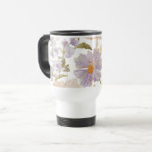 Mug De Voyage Fleurs Brodées (Devant gauche)