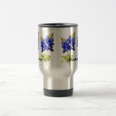 Mug De Voyage Fleurs de bleuets du Texas (Centre)