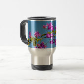 Mug De Voyage Fleurs de bougainvillée (Devant gauche)