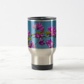Mug De Voyage Fleurs de bougainvillée (Centre)