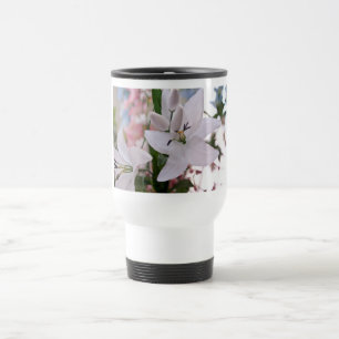 Mug De Voyage fleurs de lys blancs de mariage flore florale amou
