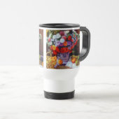 Mug De Voyage Fleurs de Monet et fruits (Devant droit)