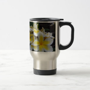 Mug De Voyage Fleurs de Plumeria d'Hawaï