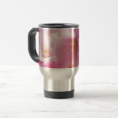 Mug De Voyage Fleurs de printemps roses (Devant gauche)