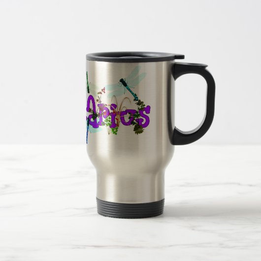 Mug De Voyage Fleurs de Sagittaire (Droit)