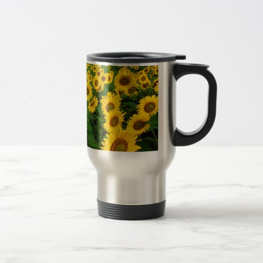 Mug De Voyage Fleurs de soleil (Droit)