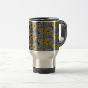 Mug De Voyage Fleurs de soleil jaunes d'été