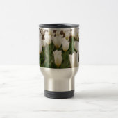 Mug De Voyage Fleurs de tulipes blanches (Centre)