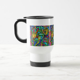 Mug De Voyage Fleurs décoratives lumineuses