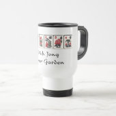 Mug De Voyage Fleurs d'heure-milliampère Jongg (Devant droit)