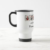 Mug De Voyage Fleurs d'heure-milliampère Jongg (Gauche)