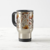 Mug De Voyage Fleurs Floral Pattern Sublimation-95653 (Devant gauche)
