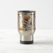 Mug De Voyage Fleurs Floral Pattern Sublimation-95653 (Centre)