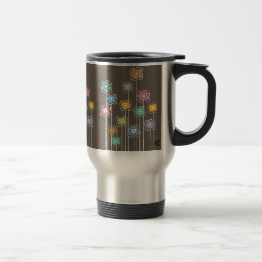Mug De Voyage Fleurs géniales (Droit)