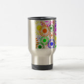Mug De Voyage Fleurs multicolores (Centre)