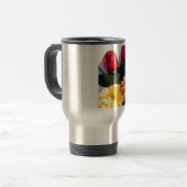 Mug De Voyage Fleurs multicolores (Devant gauche)