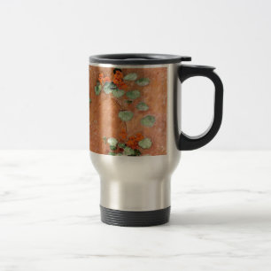 Mug De Voyage fleurs vintage G. Caillebotte Nasturces