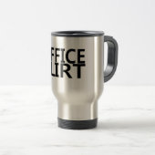Mug De Voyage Flirt de bureau (Devant droit)