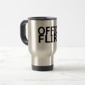 Mug De Voyage Flirt de bureau (Devant gauche)