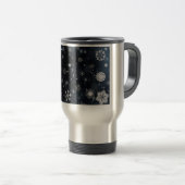 Mug De Voyage Flocon de neige (Devant droit)
