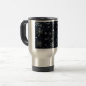 Mug De Voyage Flocon de neige (Devant gauche)