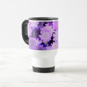 Mug De Voyage Floral mauve (Devant gauche)