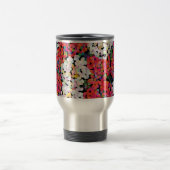 Mug De Voyage Flores de cristal rouge (Centre)
