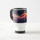 Mug De Voyage Flux de lave basaltique hawaïen (Devant gauche)