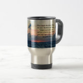 MUG DE VOYAGE FOI À JEREMIAH 29:11 SUNRISE VERSE (Devant droit)