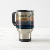 MUG DE VOYAGE FOI À JEREMIAH 29:11 SUNRISE VERSE (Devant gauche)