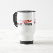 Mug De Voyage Fonction Ninja - thérapeute de massage (Devant gauche)