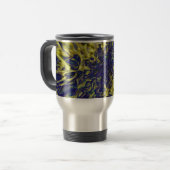Mug De Voyage Fond d'éclaboussure abstrait (Devant gauche)