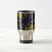 Mug De Voyage Fond d'éclaboussure abstrait (Centre)