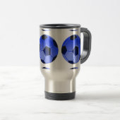 Mug De Voyage Football américain de soccer ou d'association (Devant droit)