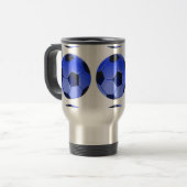 Mug De Voyage Football américain de soccer ou d'association (Devant gauche)