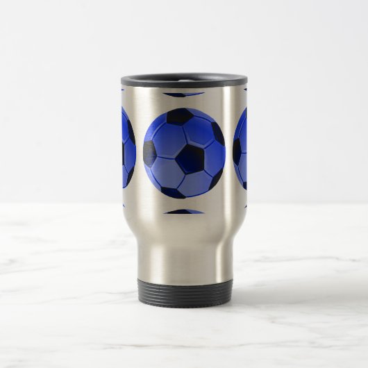 Mug De Voyage Football américain de soccer ou d'association (Centre)