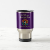 Mug De Voyage Force dans la différence. Journée mondiale du synd (Centre)