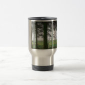 Mug De Voyage Forest overlooking clearing in the fog (Centre)