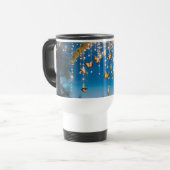 Mug De Voyage Forêt de papillons (Devant gauche)