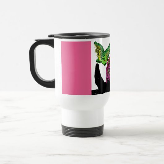 Mug De Voyage Forêt de pluie Chameleon fun (Gauche)