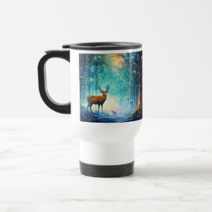 Mug De Voyage Forêt enneigée magique Art-82109