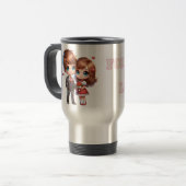 Mug De Voyage Forever in Love, Saint Valentin (Devant gauche)