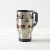 Mug De Voyage Forfait Chiens, Forfait Chiens Amoureux (Devant droit)