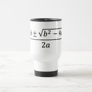 Mug De Voyage Formule quadratique
