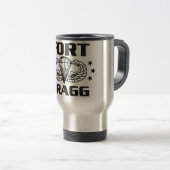 Mug De Voyage Fort Bragg la Caroline du Nord (Devant droit)