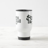 Mug De Voyage Fort comme Bull (Centre)
