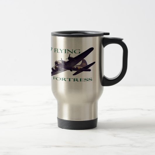 Mug De Voyage Forteresse du vol B17 (Droit)