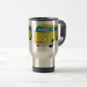 Mug De Voyage Fourgonnette verte citron classique de dessin anim (Devant droit)